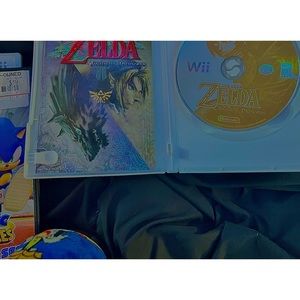 Wii game. The legend of Zelda Twilight Princess.